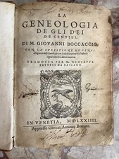 Boccaccio Geneologia Dei
