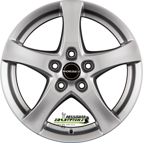 Borbet argento brillante - 4x, f