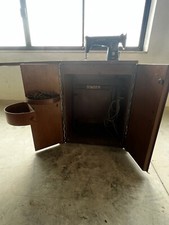 Macchina Da Cucire D'Epoca Singer a Pedale con Mobiletto