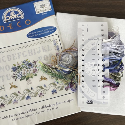 Kit punto croce abc con - punto,
