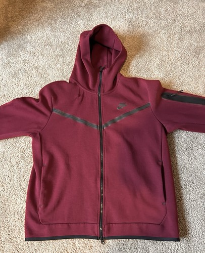 Tuta nike tech pile - tuta, bordeaux