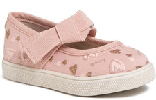 Mayoral ballerine per bambini rosa con cuori 25