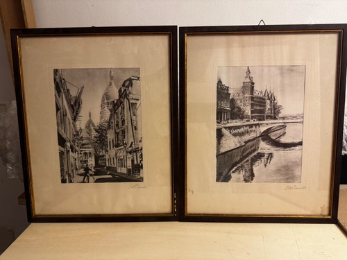 "Coppia quadri serigrafia su