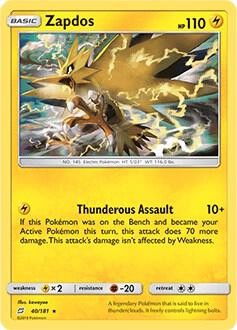 Zapdos sm9 181 - zapdos, 40/181