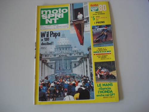 Motosprint 1980 prova test - prova,