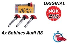 4X NGK Bobine D'Allumage Rouge