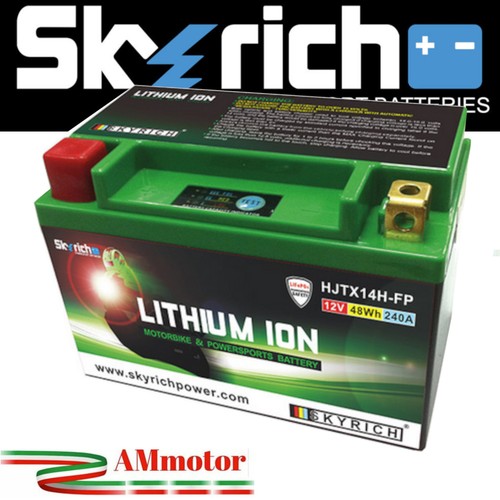 Batteria litio moto skyrich - litio,