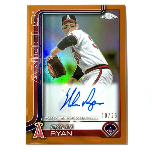 Nolan ryan 2025 topps chrome - ryan,