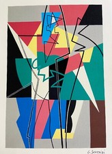 Gino Severini, Biennale di Venezia 1968 COA originale numerata a matita 150