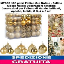 100pz Palle di Natale
