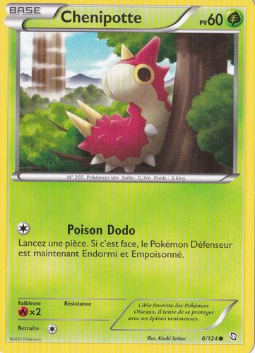 Chenipotte noir blanc - &, blanc-