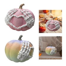 Decorazione di zucca di Halloween per centrotavola ornamentale da