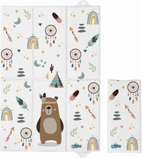 Materassino Fasciatoio Portatile Neonato 40X60 Cm - Teddy - Cuscino Fasciatoio M