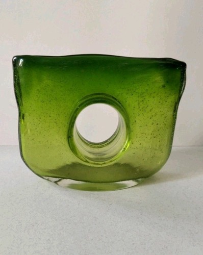 Splendido vaso verde - , vetro