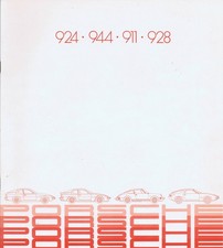 Brochure depliant PORSCHE 924