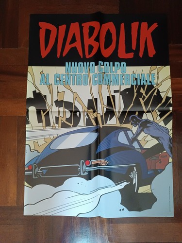 Diabolik manifesto poster - diabolik,