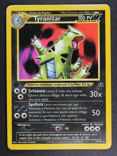 Pokémon tyranitar - dm,