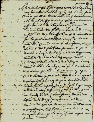 1743 vendita case virey - 1743,