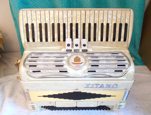 Fisarmonica titano bianca - fisarmonica,