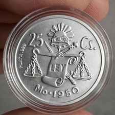 MESSICO 25 CENTAVOS 1950