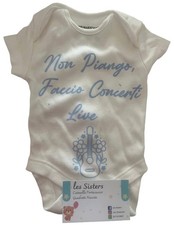 Body Tutina Neonato COTONE Bianco PERSONALIZZATO con Foto, Frasi, Disegni