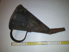 Imbuto vecchio antico in latta cm. 33 per auto camion epoca benzina gasolio