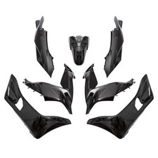 Kit carene 7 pezzi MXT nero metallizzato per Honda PCX 125 / 150 2015 - 2018