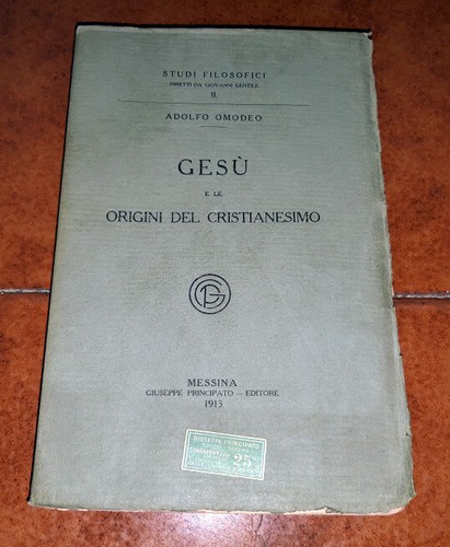 Adolfo omodeo gesù le - gesÙ, e
