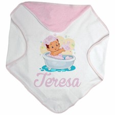 Accappatoio triangolo neonata