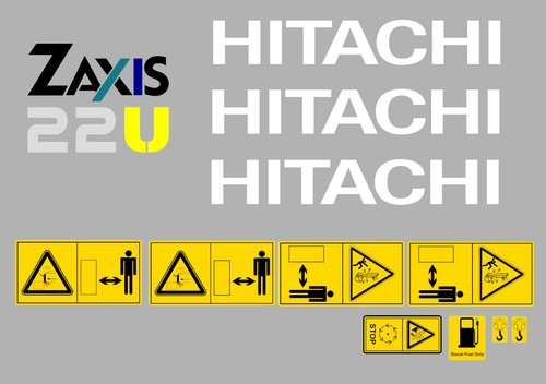 Hitachi zaxis 22u mini - hitachi,