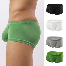 Boxer uomo intimo seta ghiaccio uomo traspirante slip comodo elastico mutandine