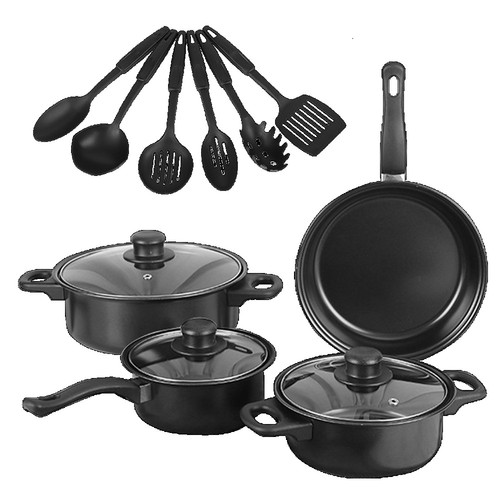 Set pentole antiaderenti - antiaderenti, 13