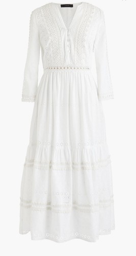 Maxi abito bianco - , a