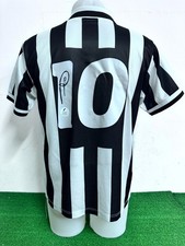 MAGLIA JUVENTUS BAGGIO AUTOGRAFATA NO MATCH WORN SHIRT JERSEY CAMISETA COA