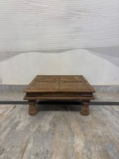Tavolino basso in legno stile