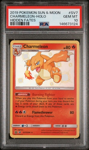 Carta pokemon psa shiny - carta, 10