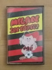 AUDIO CASSETTA MILAN SEI FORTE ! - CUORE ROSSONERO - INNO UFFICIALE - ANNI '90