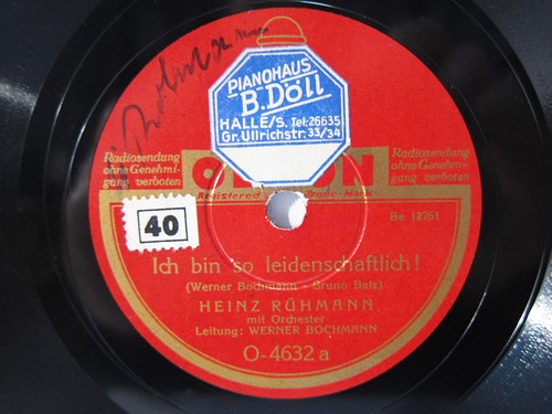 78rpm heinz rühmann ich bin - rÜhmann,