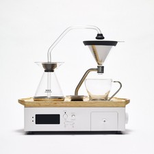 Macchina da caffè design BARISIEUR tè timer bianco