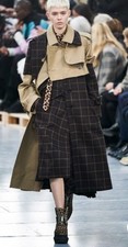 TRENCH COAT A PANNELLO SCAI