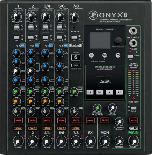 Mackie onyx mixer audio - mackie, 8