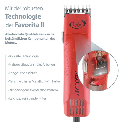 Aesculap fav5 tosatrice per - aesculap,
