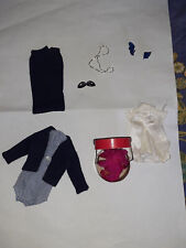 Vintage Barbie Commuter Set Completo (1959-1960) HTF Mattel #916