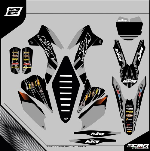 Kit grafiche adesive per ktm - adesive,