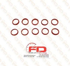 GOMMINI CANNETTE AL SILICONE BASSI 10PX FIAT 500D/F/L OP 126 PER ELABORAZIONI 