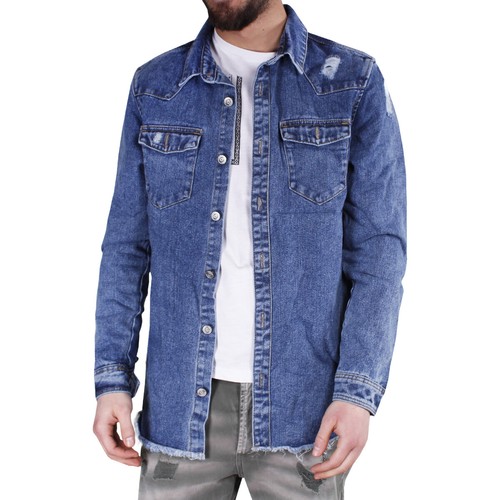 Giubbotto uomo jeans giacca - jeans,
