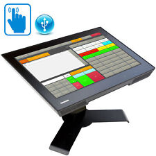 MONITOR 39,624 cm 15,6" con touchscreen monitor cassa pos vga display port usb