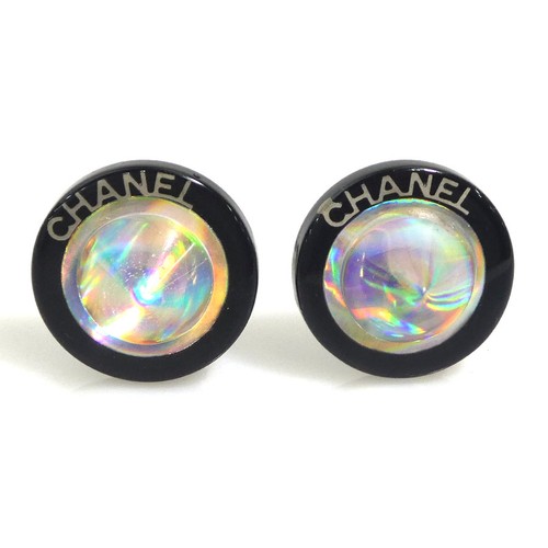 Orecchini clip logo chanel - logo,