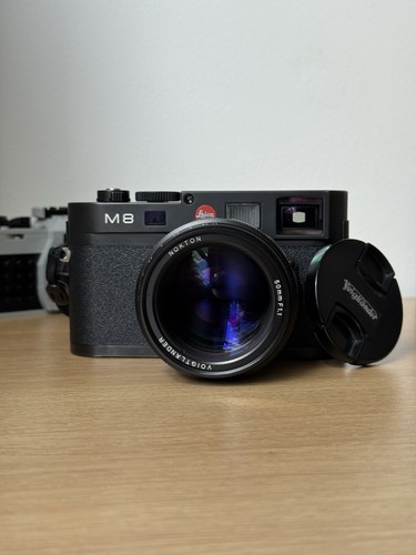 Mint voigtlander nokton 50mm - n,