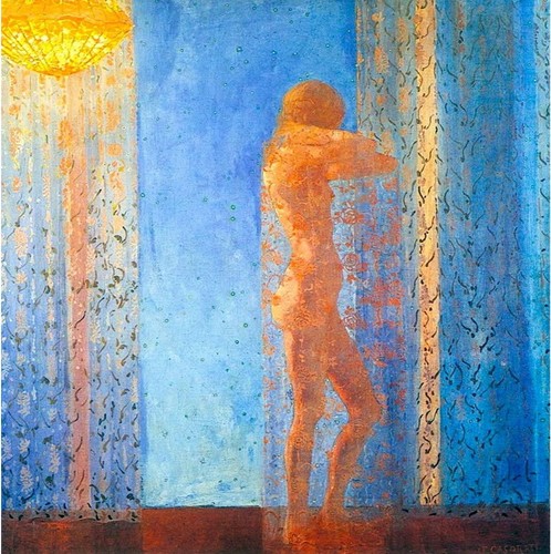 Notturno felice casorati - notturno, by